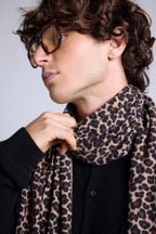 Bufanda Pardy - Beige Leopardo - Unisex