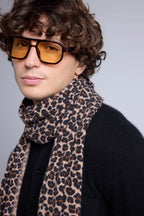 Bufanda Pardy - Beige Leopardo - Unisex