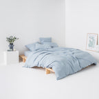 Duvet Cover - 190G/M² Linen - Glacier Blue