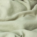 Fitted Sheet - Washed Linen 190G/M² - Sage Green
