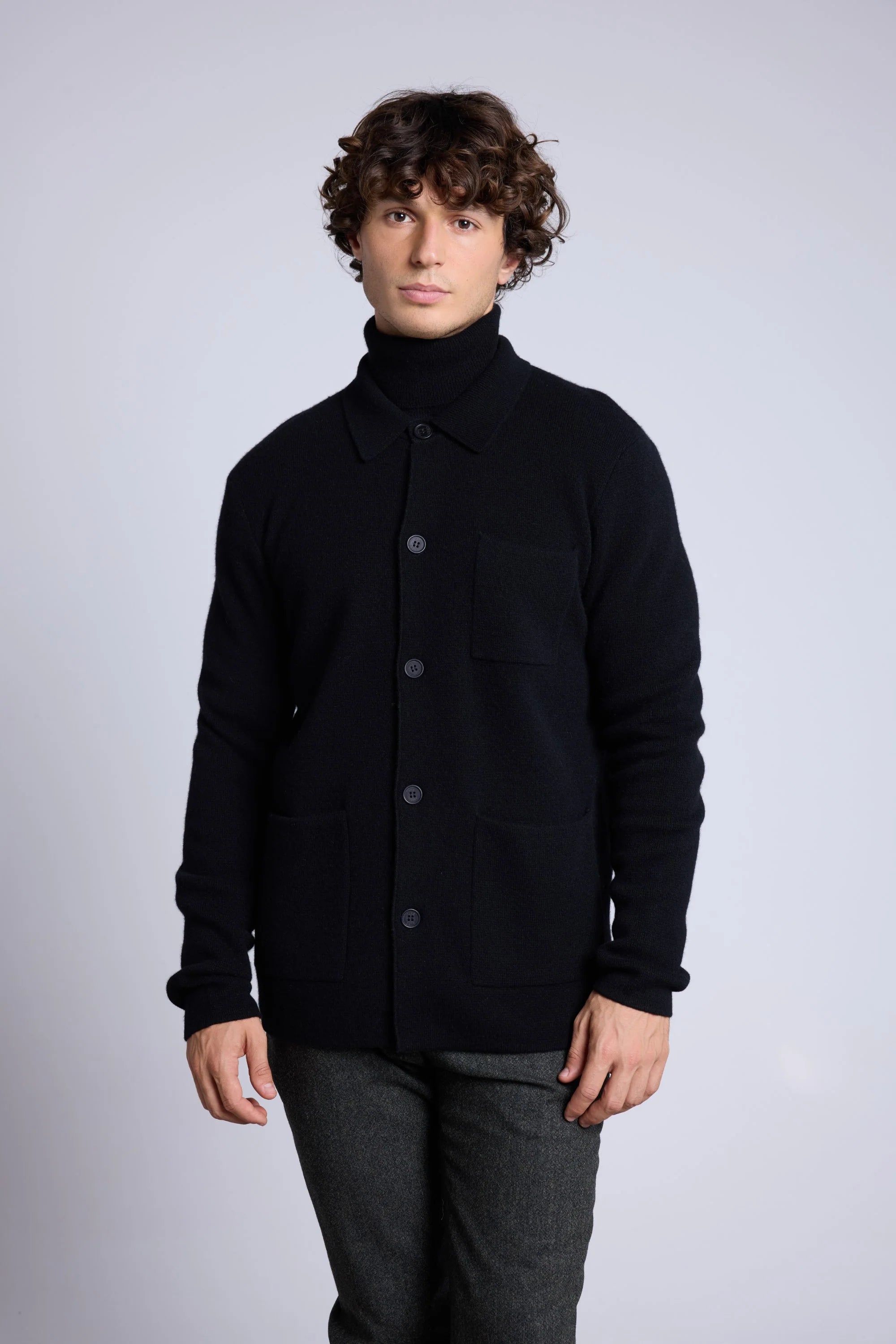Sobrecamisa Pascal - Negro - Hombre