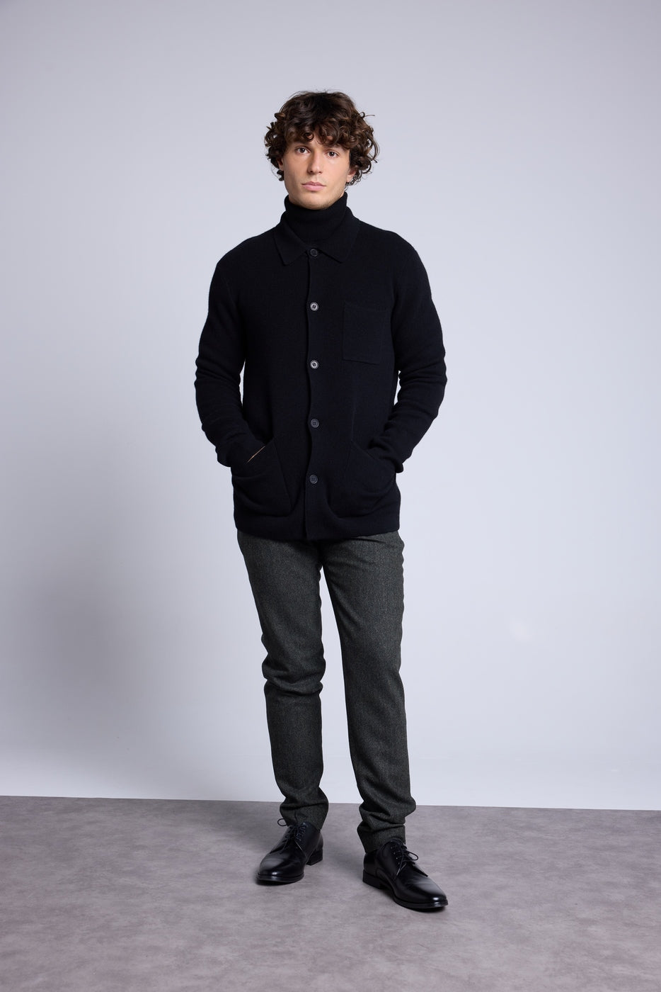 Sobrecamisa Pascal - Negro - Hombre