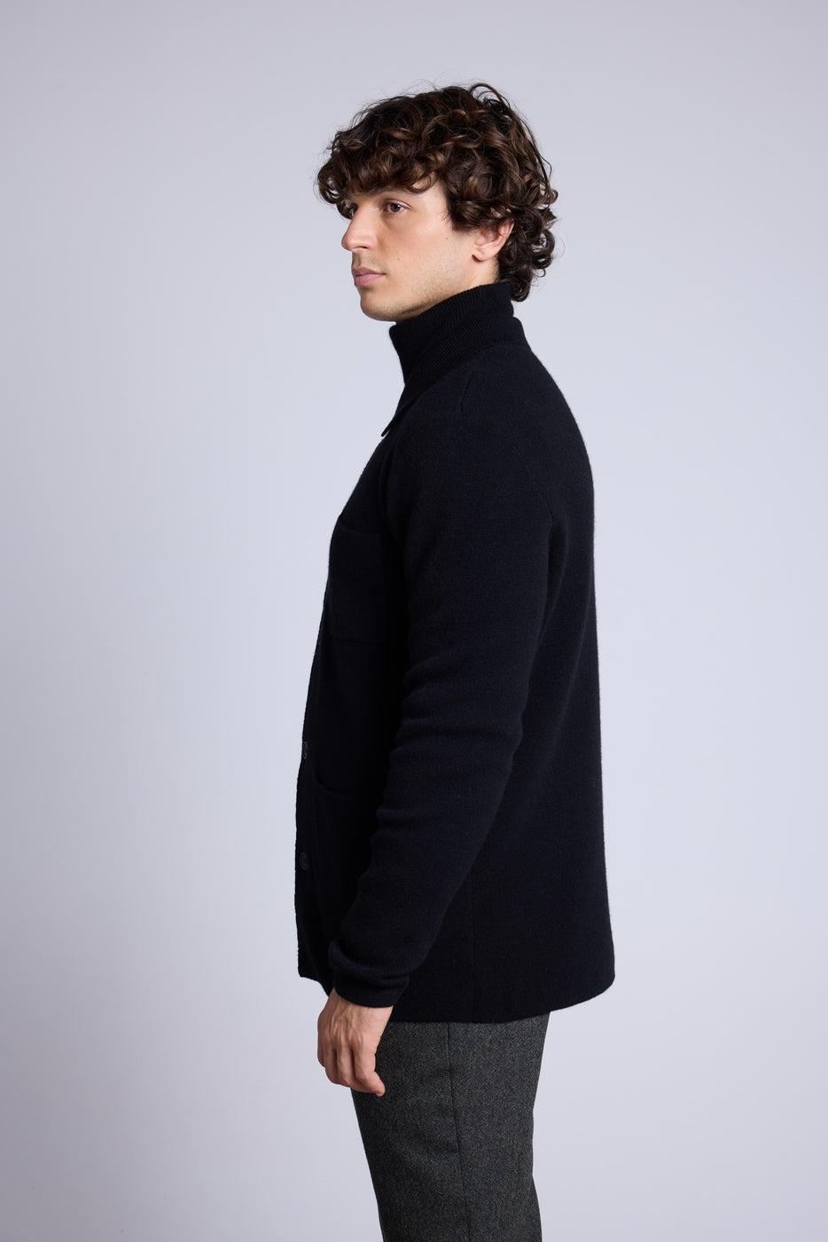Sobrecamisa Pascal - Negro - Hombre