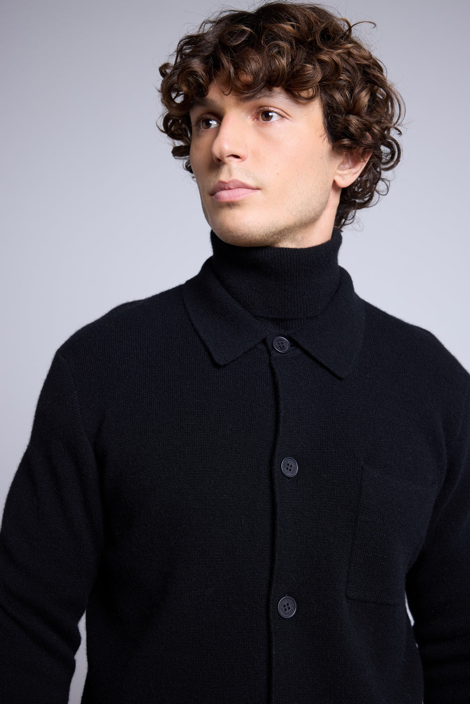 Sobrecamisa Pascal - Negro - Hombre