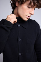 Pascal Overshirt - Black - Men
