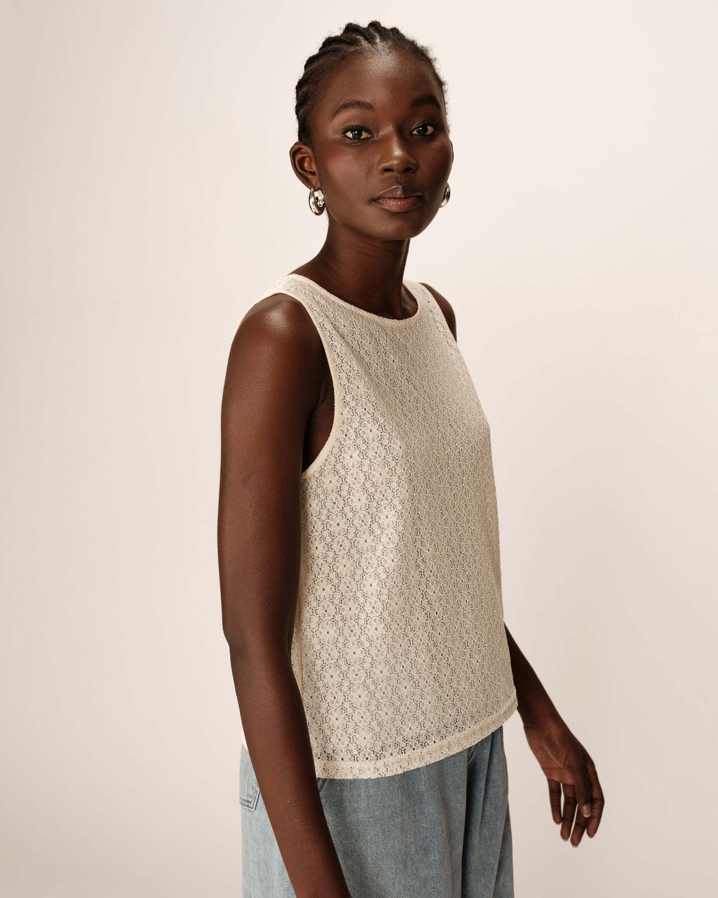 Passionnee Top - Ecru