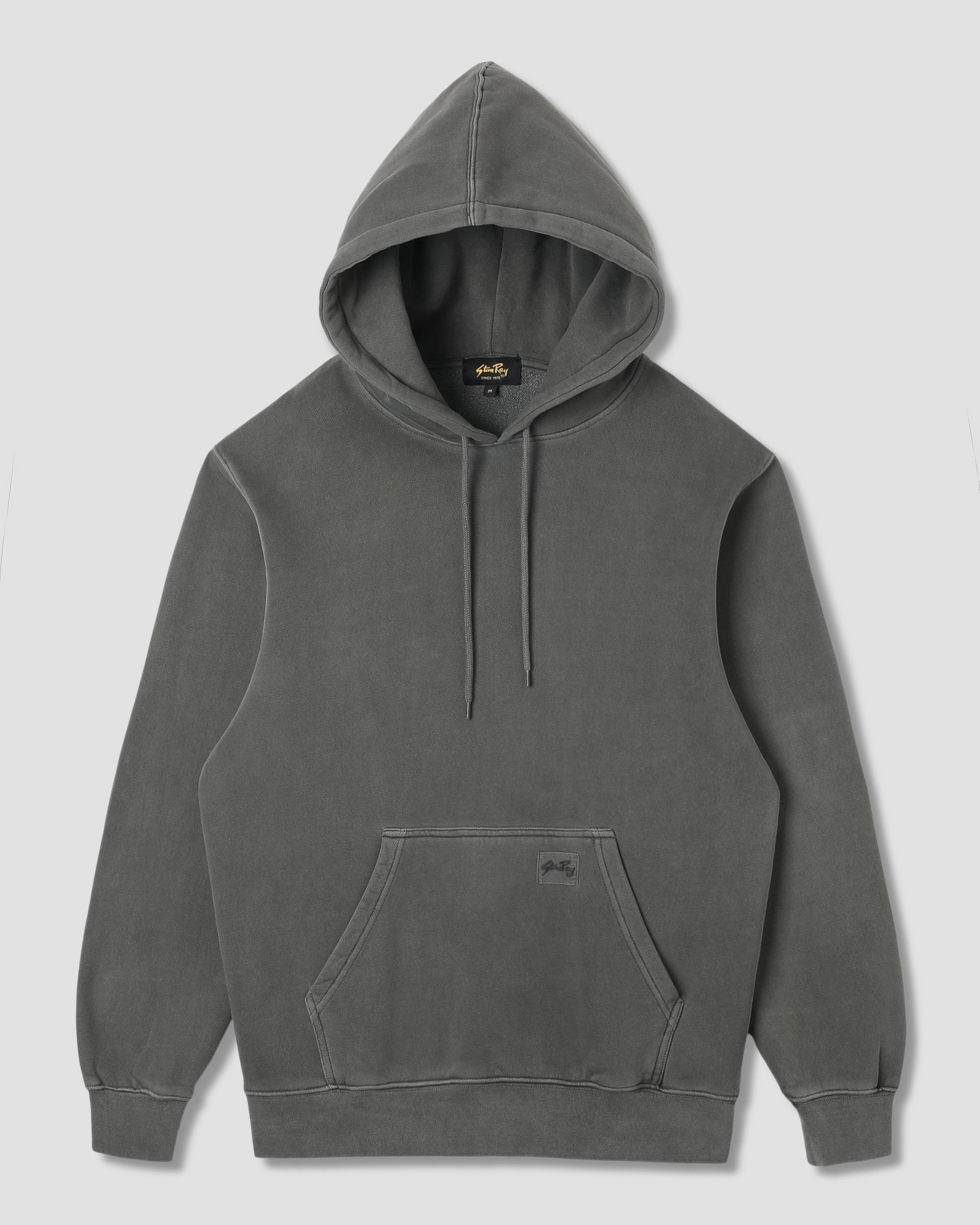 Patch Hood - Washed Black