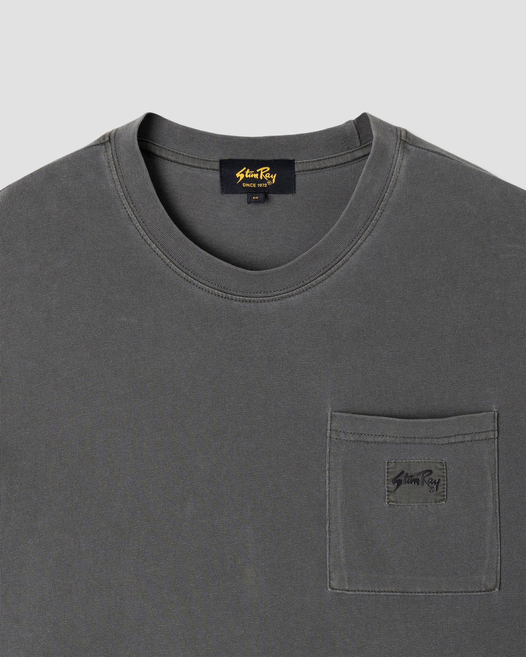 Patch Pocket Tee - Washed Black