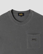 Patch Pocket Tee - Washed Black