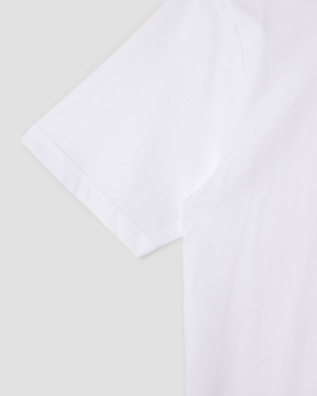 Camiseta con bolsillo de parche - Blanco