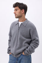 Reißverschlussjacke H Patrick - Dunkelgrau - Herren