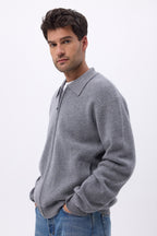 Reißverschlussjacke H Patrick - Dunkelgrau - Herren