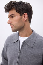 Reißverschlussjacke H Patrick - Dunkelgrau - Herren