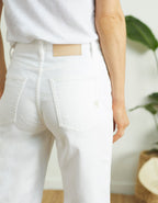 Reiko - Pantalon Straight Paty - Denim Off White - Femme
