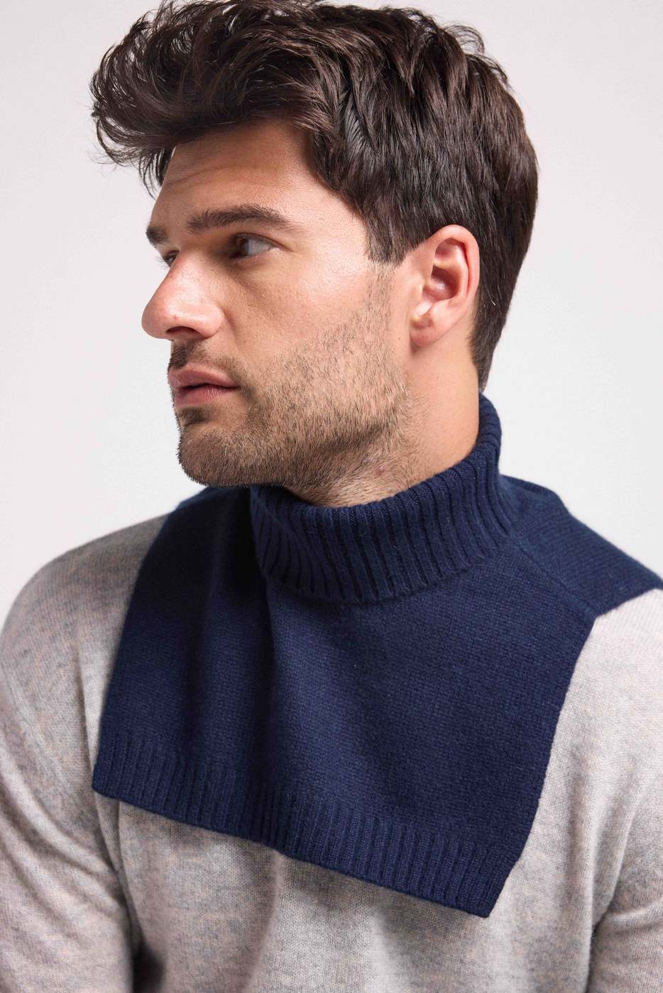 Collo alto Paula - Blu navy