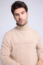 Cuello Vuelto Paula - Beige Crema