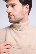 Cuello Vuelto Paula - Beige Crema