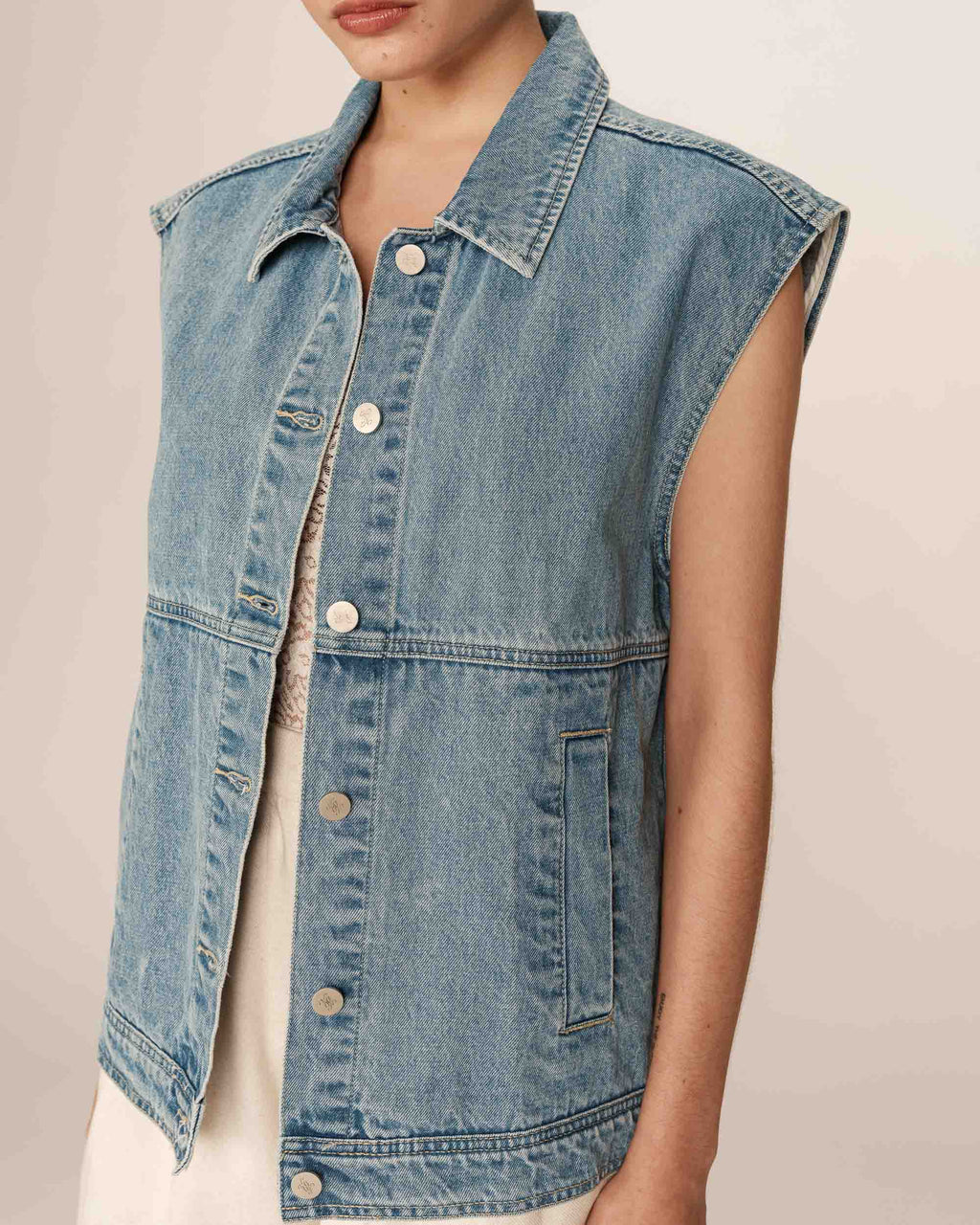 Paulette Jacket - Light Blue
