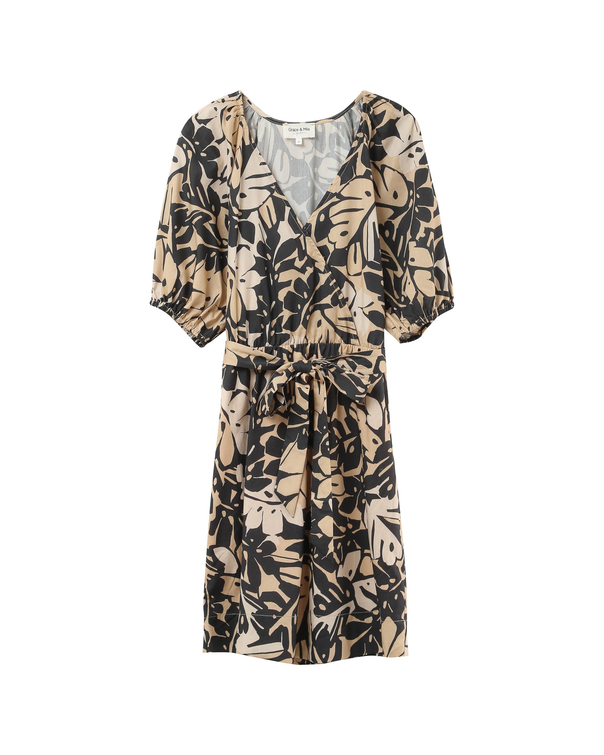 Robe Courte Pavane - Beige