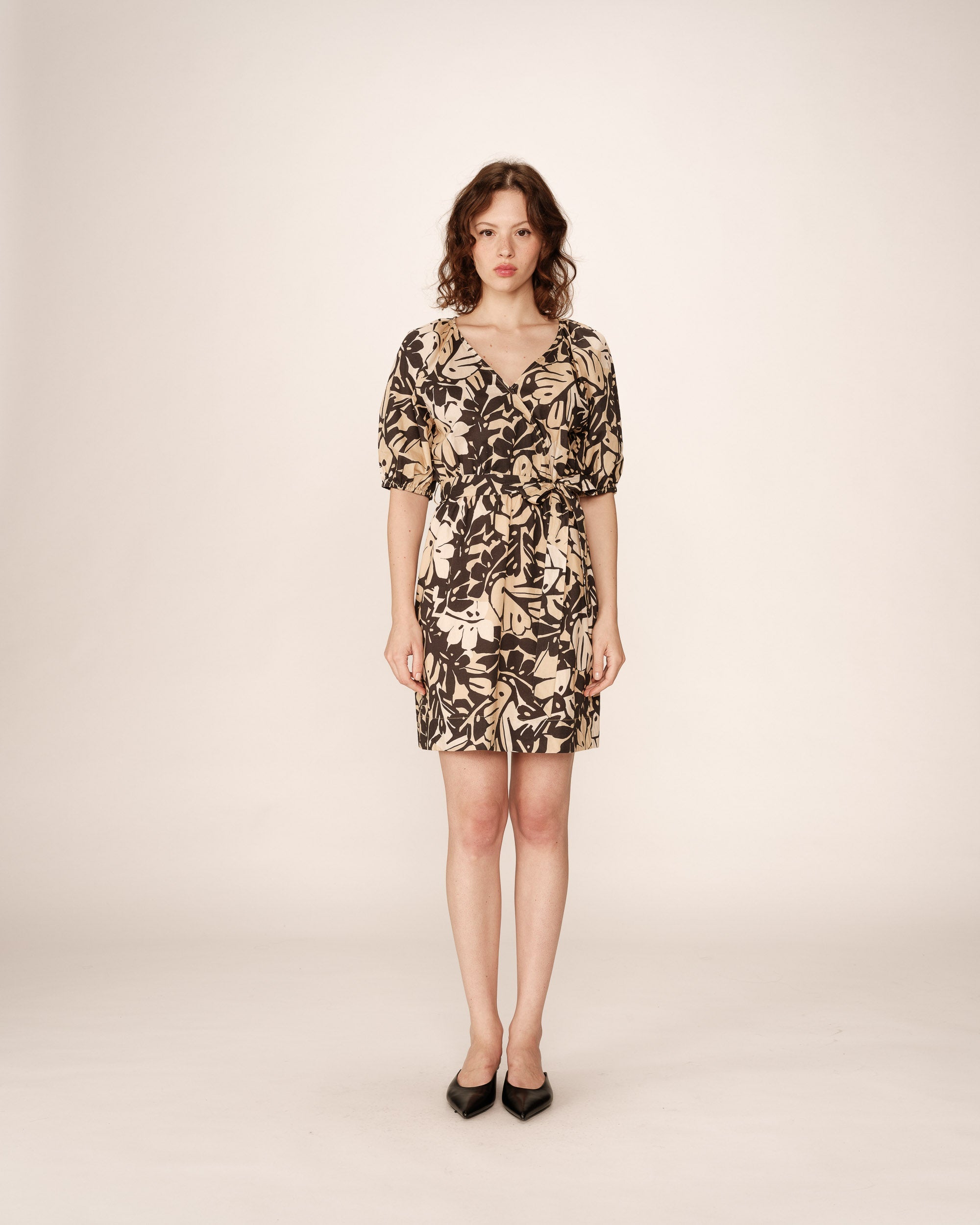 Robe Courte Pavane - Beige