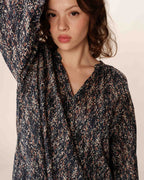 Pazur Short Dress - Navy