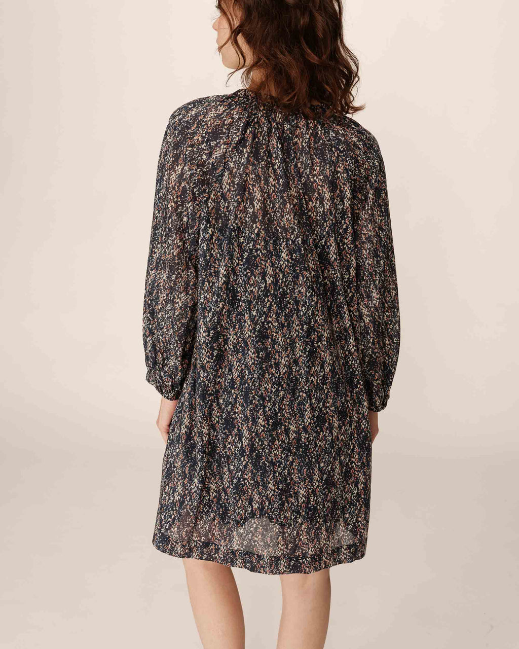 Pazur Short Dress - Navy