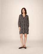 Pazur Short Dress - Navy