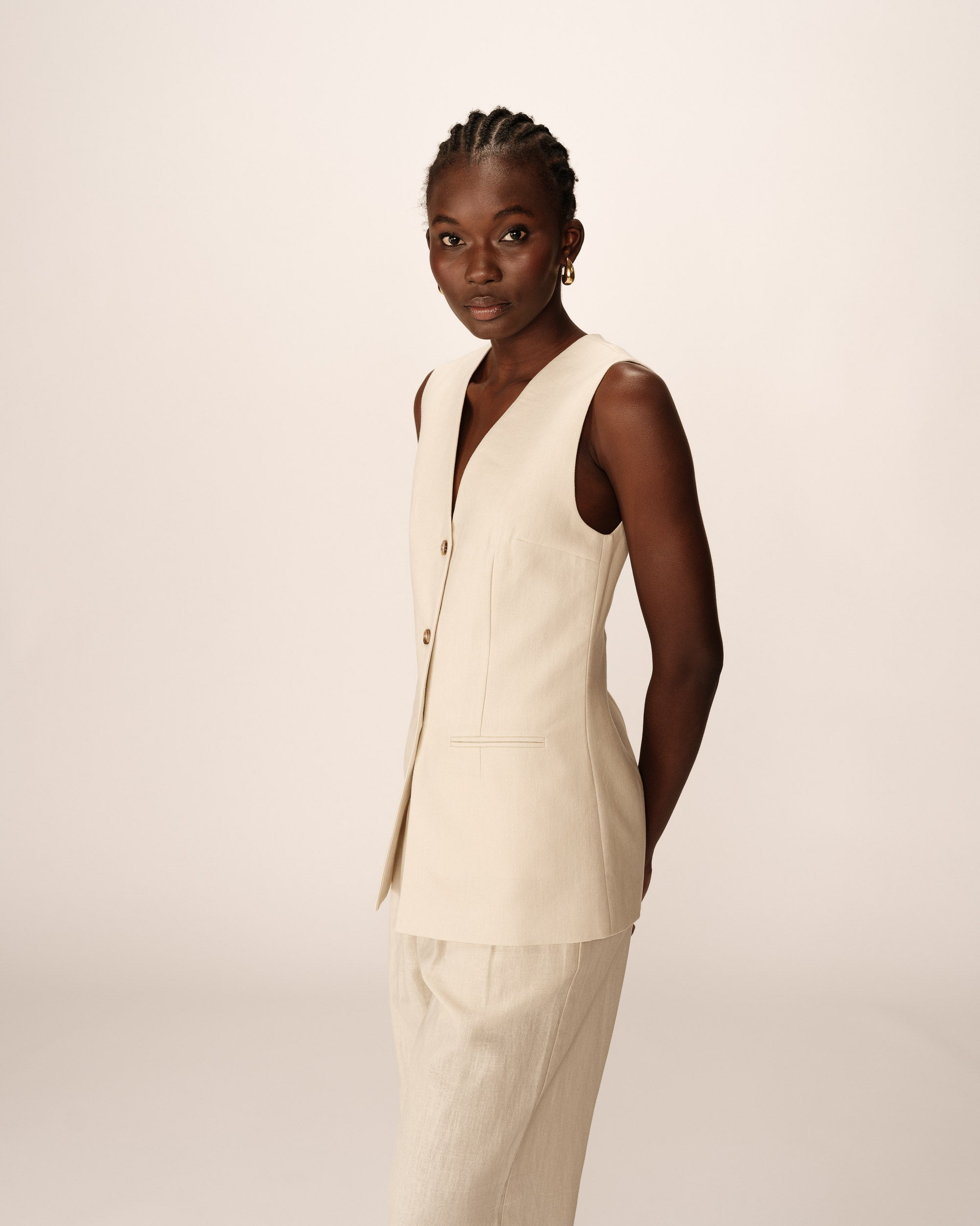 Gilet Paz - Beige