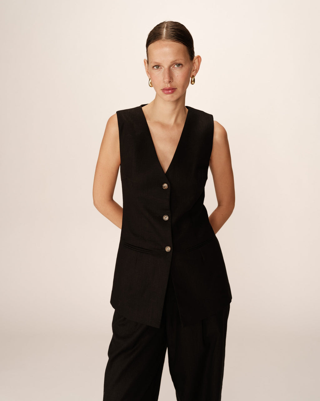 Gilet Paz - Noir