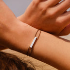 Bracelet Écart - Taupe