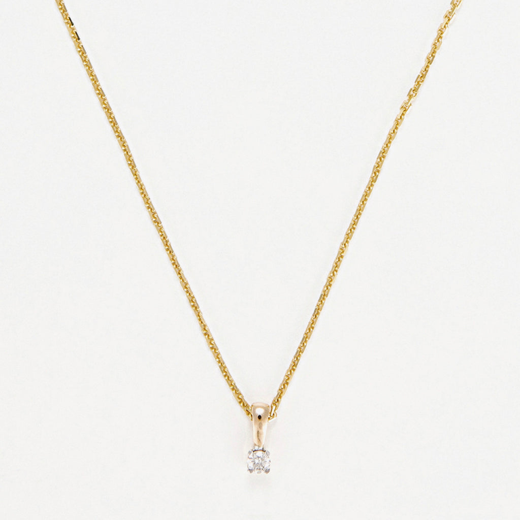 Pendentif "Mon Diamant Pm" Diamant: 0,05Ct/1