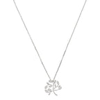 Pendentif "Arbol De La Vida" 0,03Ct/7 - Or Blanc