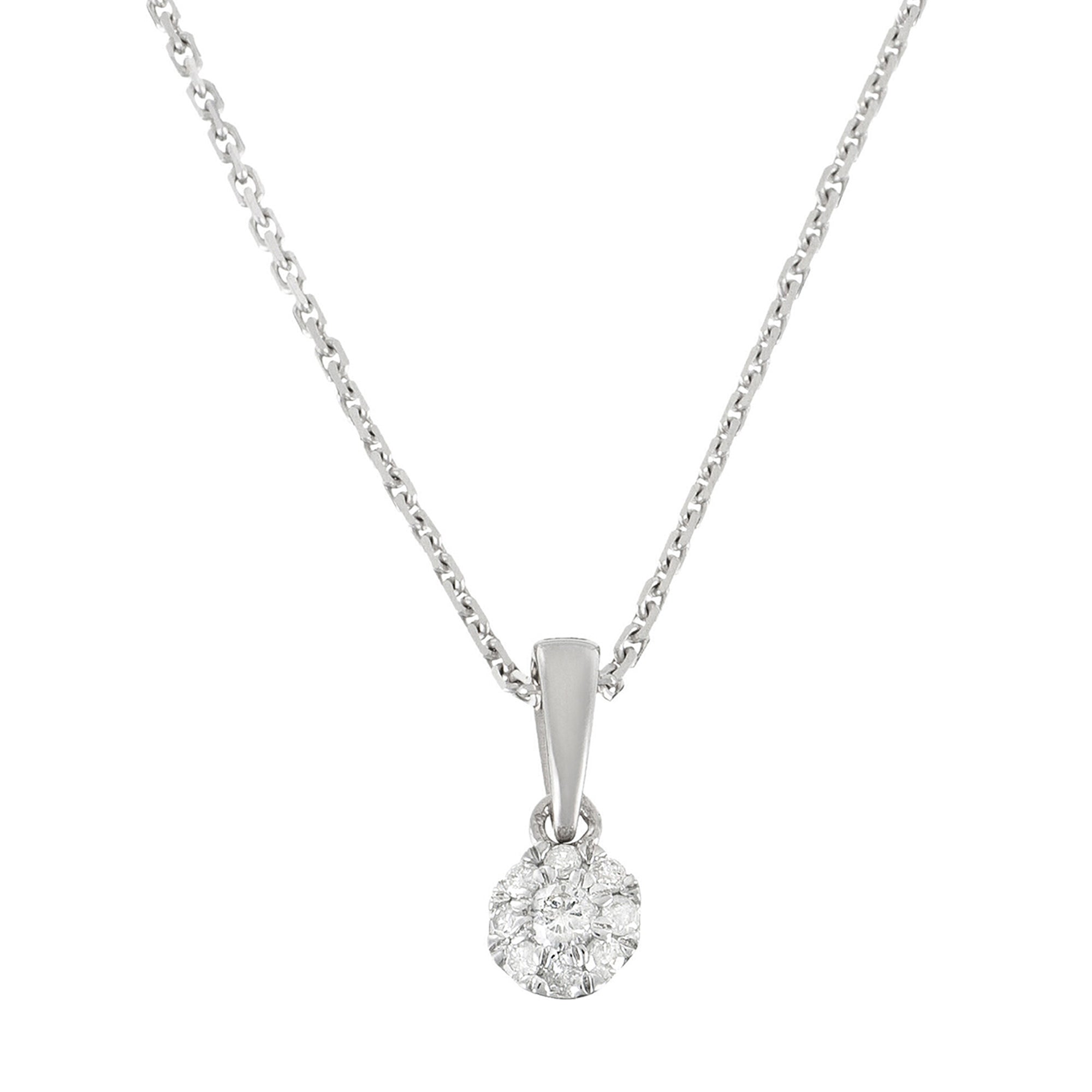 Colgante "Idylle" Diamantes 0,06/9