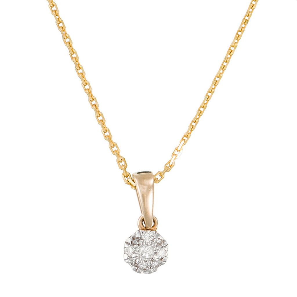 Colgante "Idylle" Diamantes 0,06/9