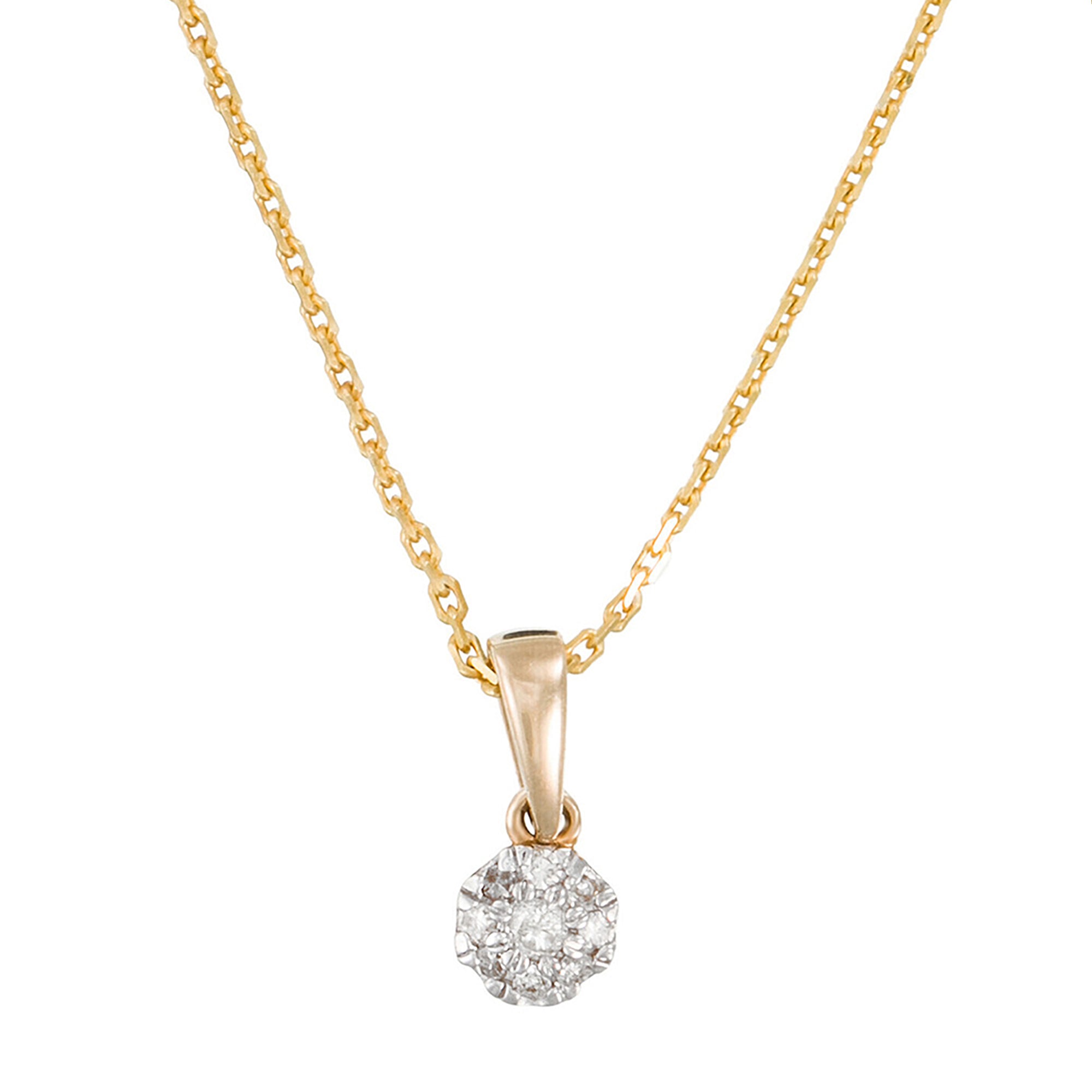 Colgante "Idylle" Diamantes 0,06/9