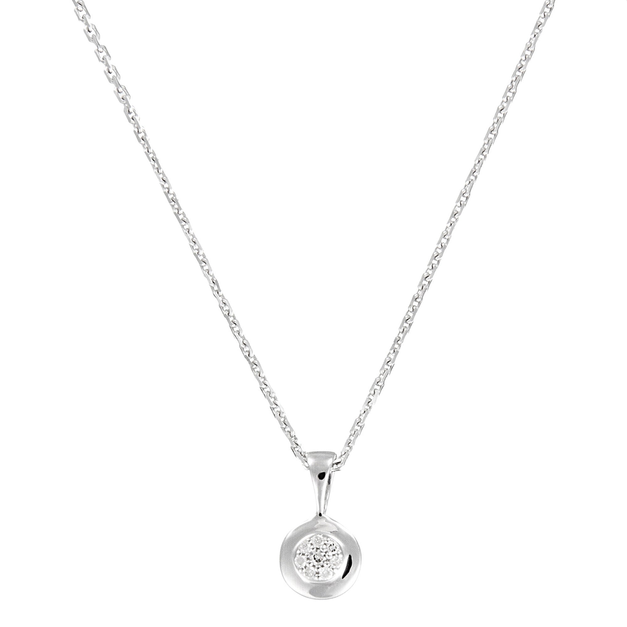 "Bombe" Diamond Pendant 0.02/8