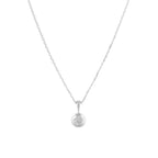 Colgante "Bombe" Diamante 0.02/8 - Oro blanco 375/1000