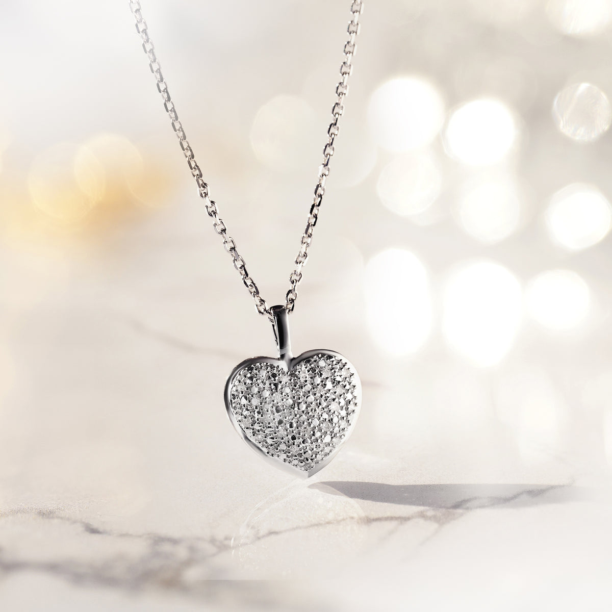 Heart Diamond Pendant 0.04/27