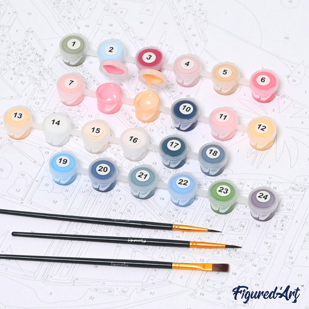 Paint By Numbers - Tropical Beach