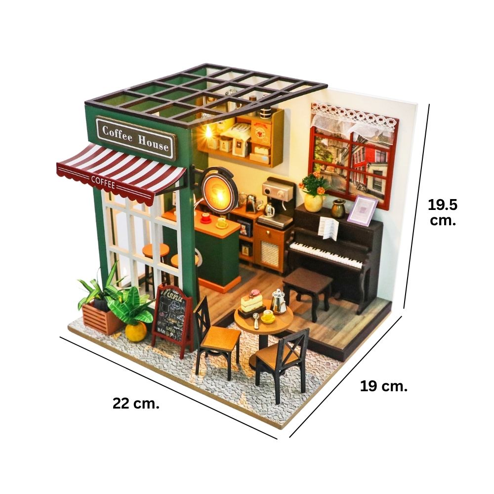 Miniature House - Afternoon Coffee