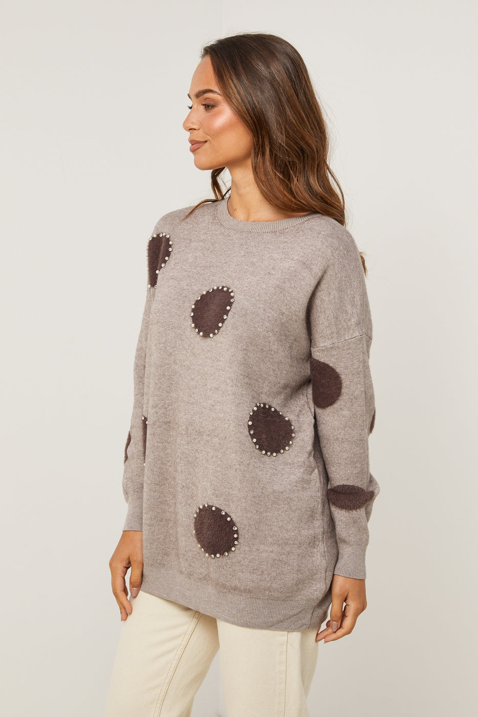 Sweater - Taupe