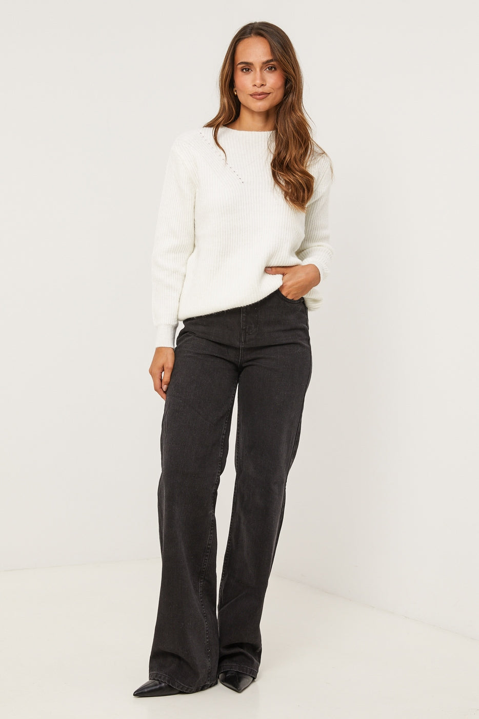 Sweater - Ecru