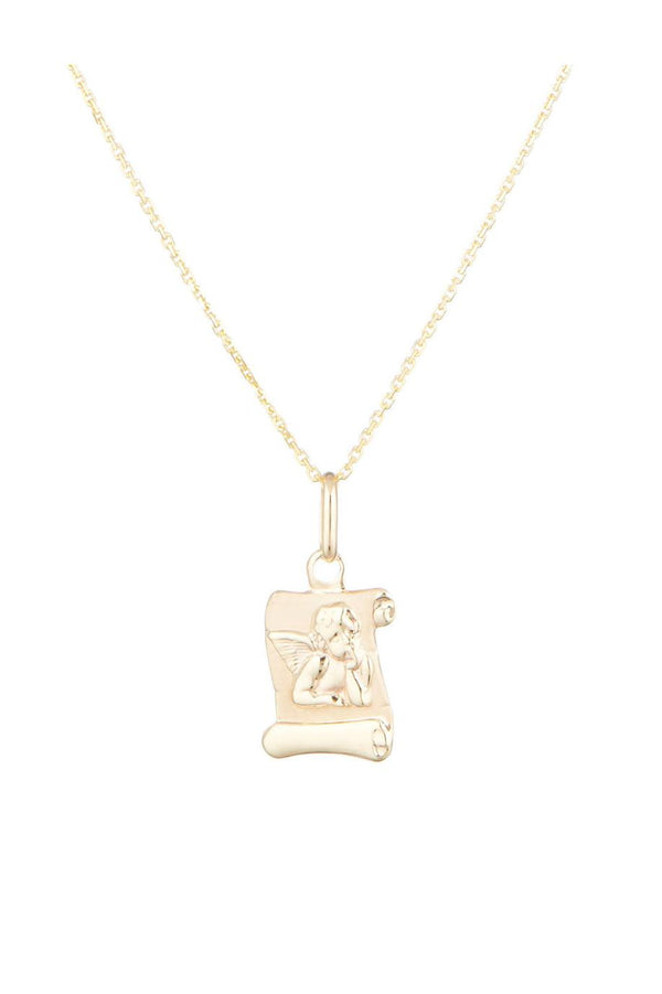 “Little Angel” Pendant 375/1000 Yellow Gold