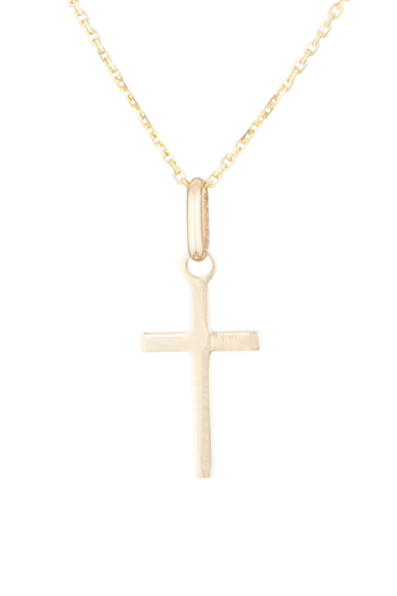 “Honored Cross” Pendant 375/1000 Yellow Gold