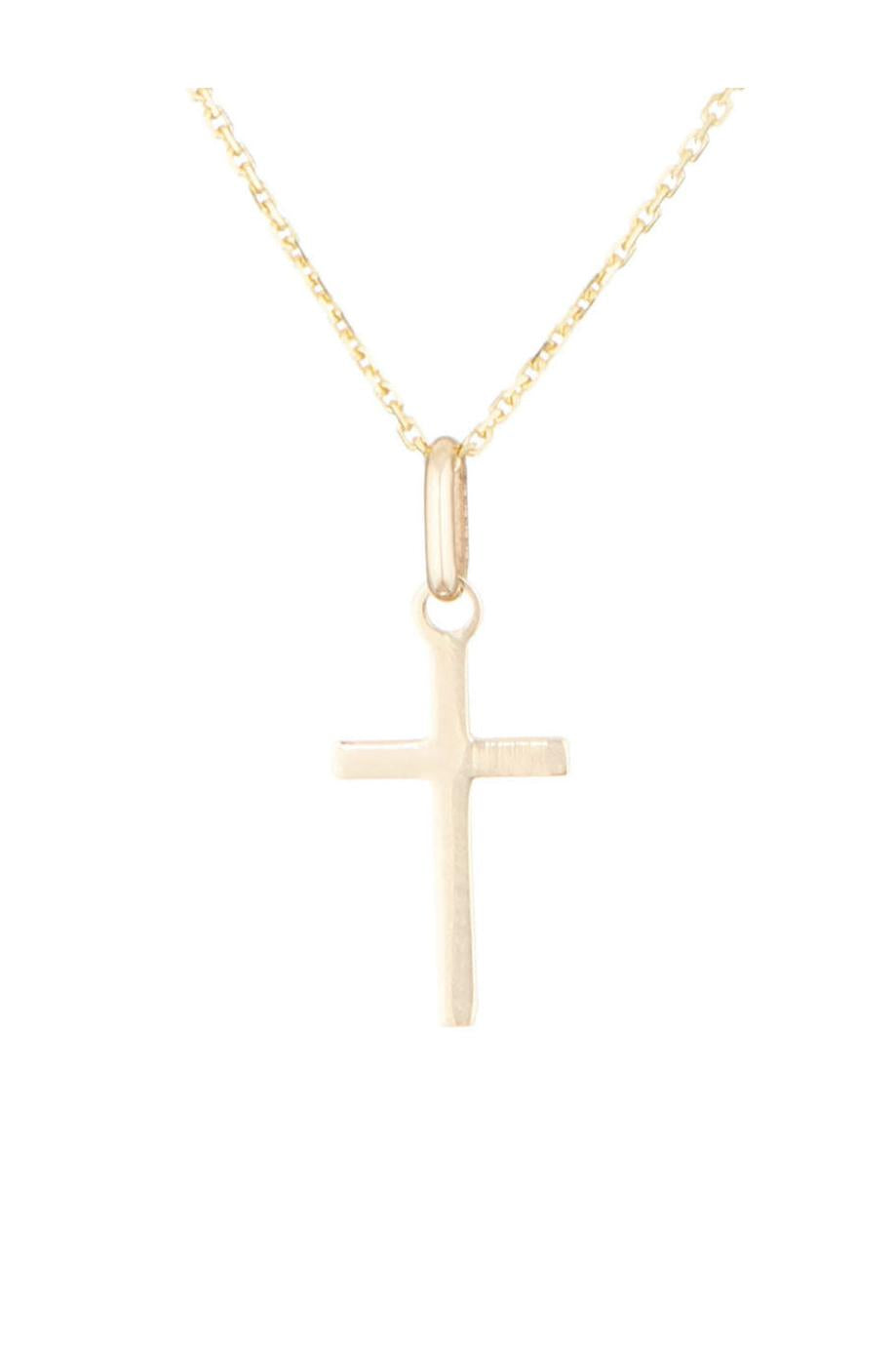 Pendentif "Croix Honorée" Or Jaune 375/1000