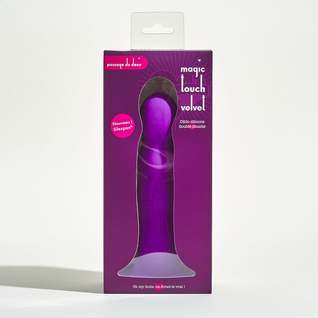 Magic Touch Velvet Dildo Doble Densidad