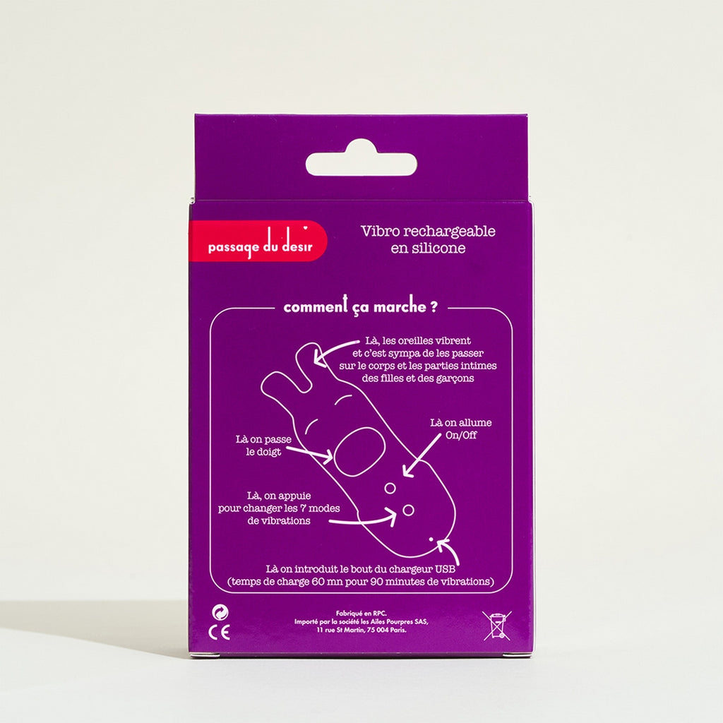 Vibrating Finger Naughty The Rabbit