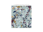 Lé Papiers De Ninon – Panoramisch Behang Ivy - Meerkleurig, behang met abstract bloemenmotief in blauwe en gele tinten