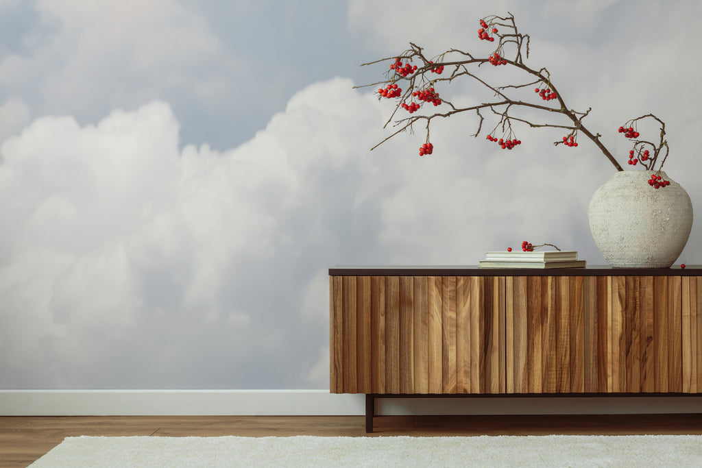 Songeen Panoramic Wallpaper - Blue