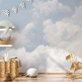 Songeen Panoramic Wallpaper - Blue